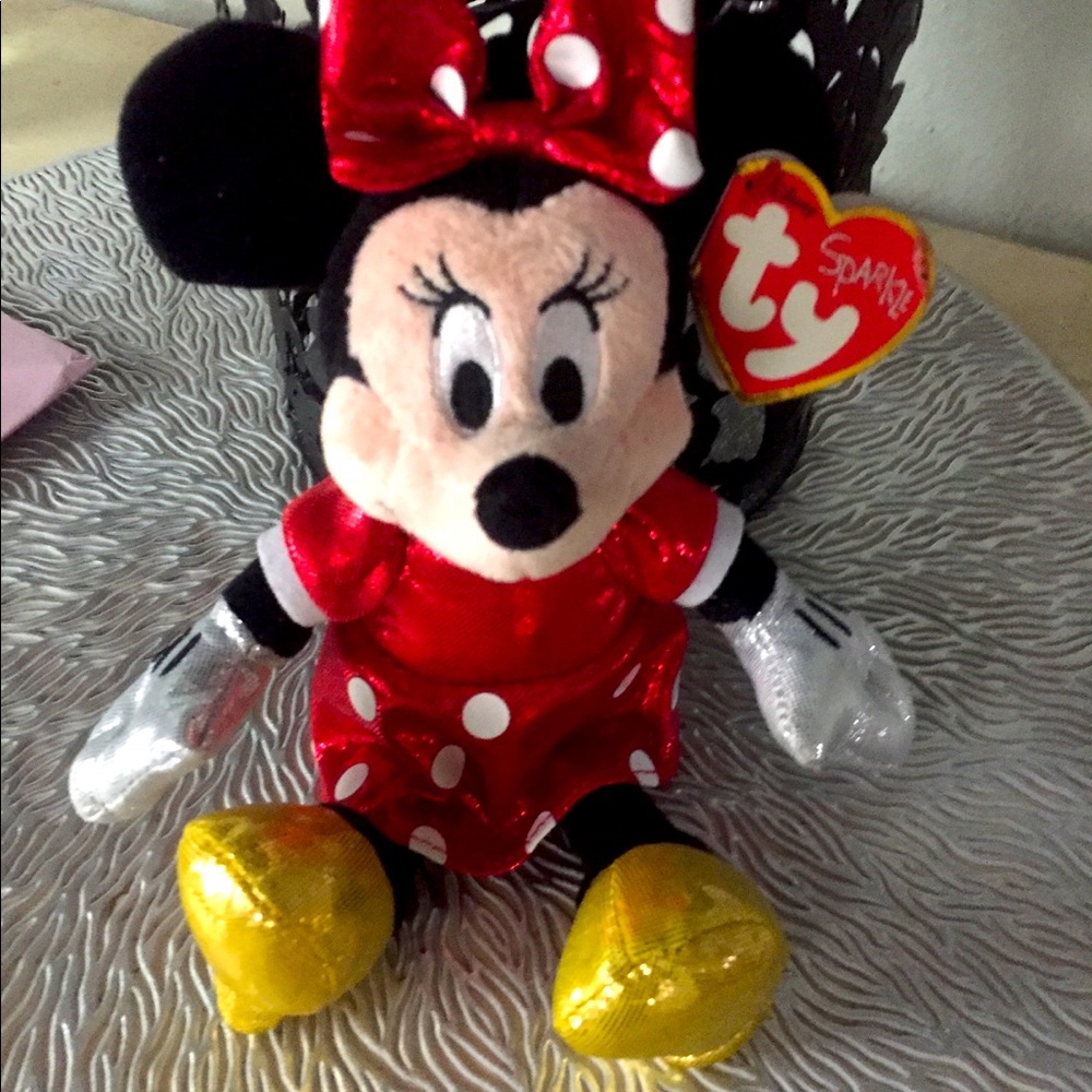 Ty sparkle Minnie Mouse